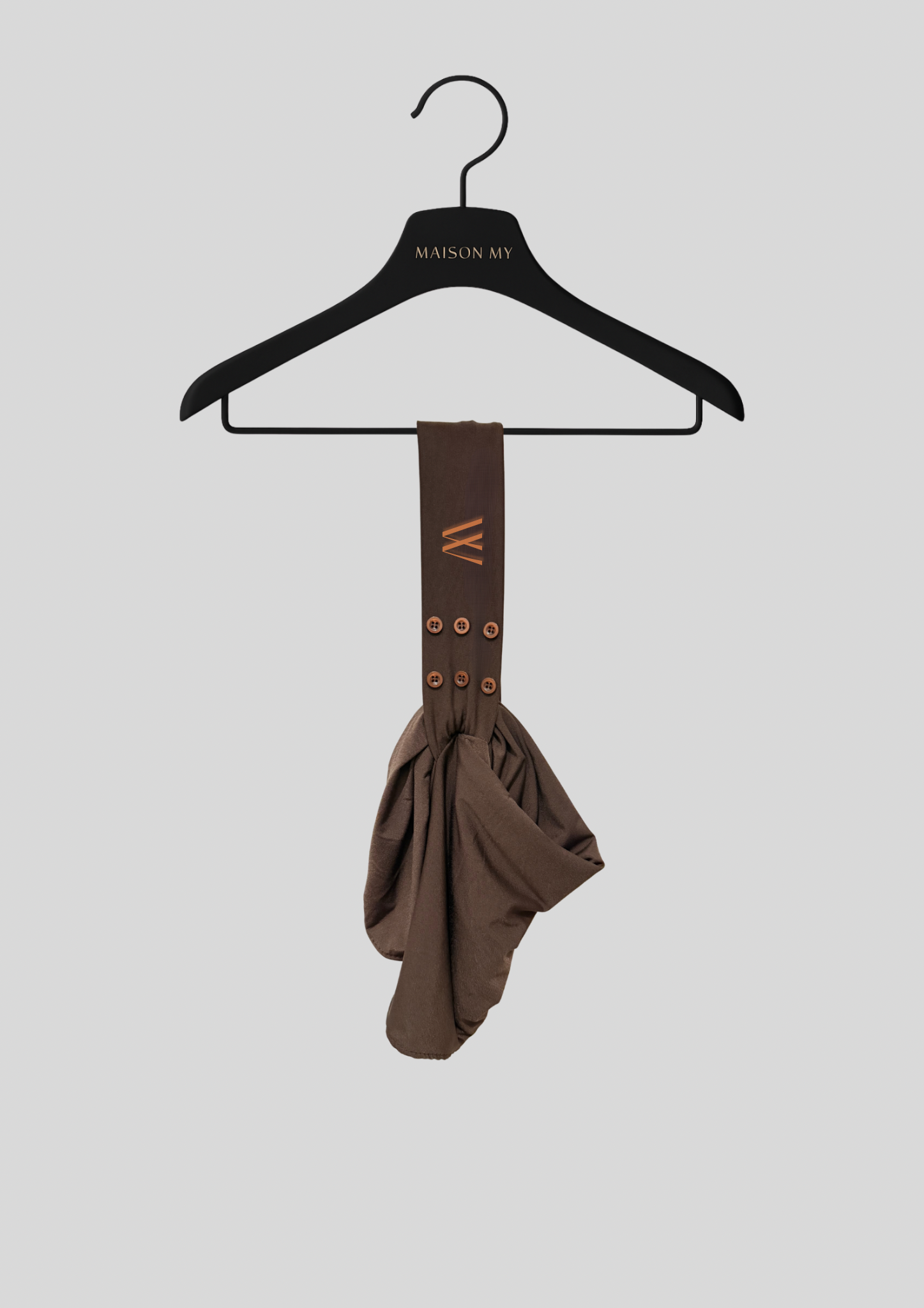 Cagoule en JerseyPremium Chocolat